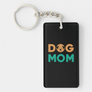 Dog Mom Keychain