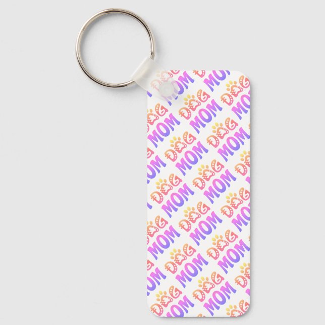 Dog Mom Keychain (Front)
