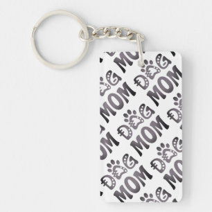 Dog Mom Keychain
