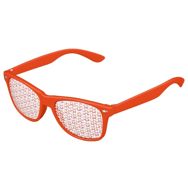 Dog Mom Kids Sunglasses (Angled)