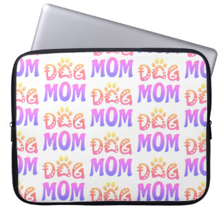 Dog Mom Laptop Sleeve