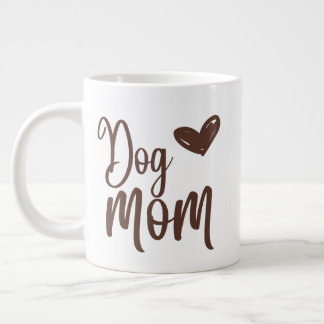 Dog Mom Large Coffee Mug
