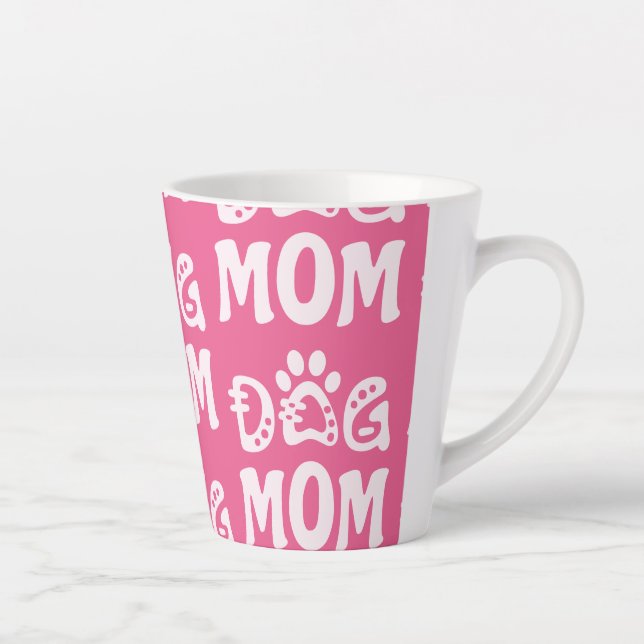 Dog Mom Latte Mug (Right)