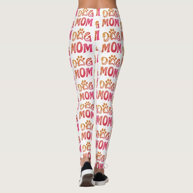 Dog Mom Leggings (Back)