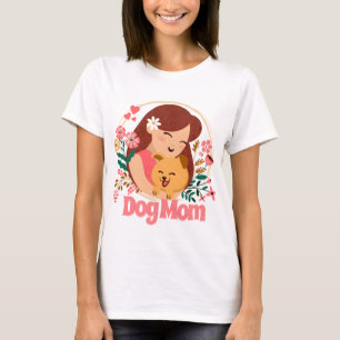 Dog Mom Life – Chaos, Cuddles & Canine Adventures T-Shirt