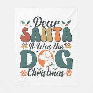 Dog Mom Life Fleece Blanket