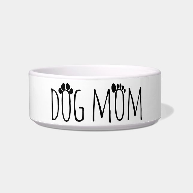 Dog Mom Lover Bowl (Front)