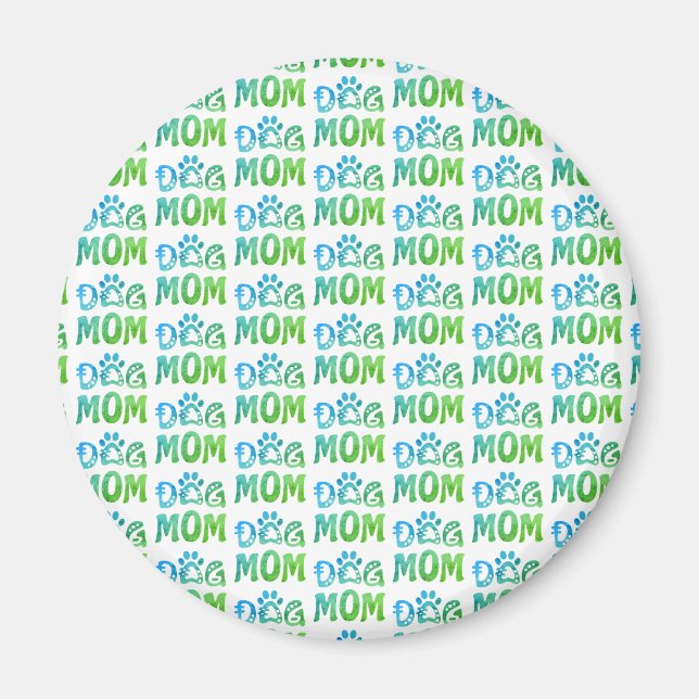 Dog Mom Magnet (Front)