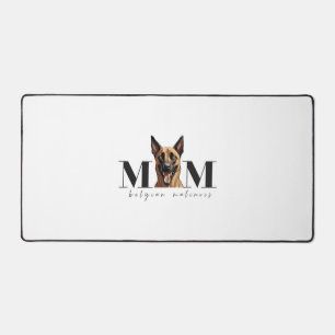 Dog Mom MALINOIS Classic T-Shirt Desk Mat