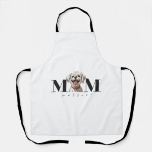 Dog Mom MALTESE Classic T-Shirt Apron