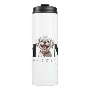 Dog Mom MALTESE Classic T-Shirt Thermal Tumbler
