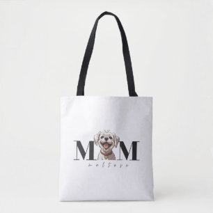 Dog Mom MALTESE Classic T-Shirt Tote Bag