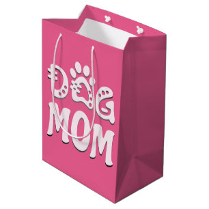 Dog Mom Medium Gift Bag