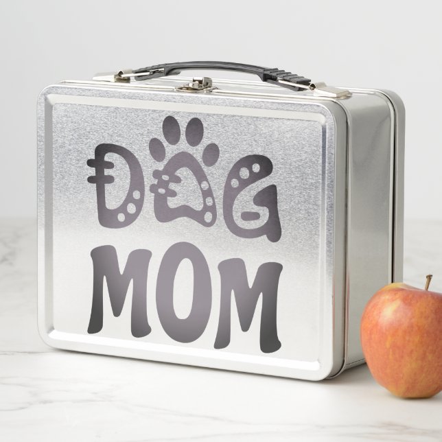 Dog Mom Metal Lunch Box (In Situ)