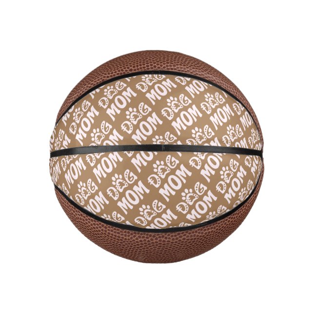 Dog Mom Mini Basketball (Front)