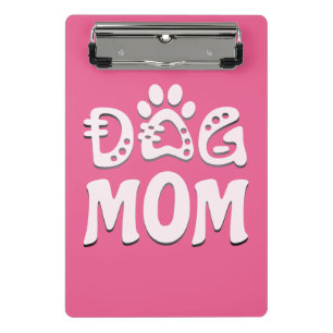 Dog Mom Mini Clipboard
