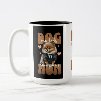Dog Mom Mug – Minimalist Design – Stylish Pet Love