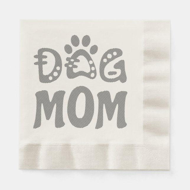 Dog Mom Napkin (Front)
