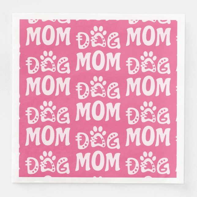 Dog Mom Napkin (Front)