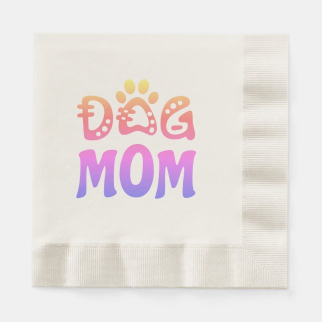 Dog Mom Napkin (Front)