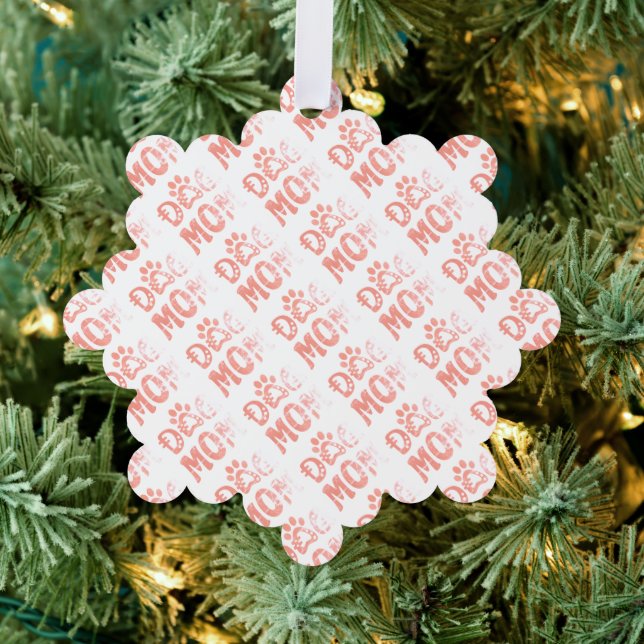 Dog Mom Ornament Card (Insitu (Tree))