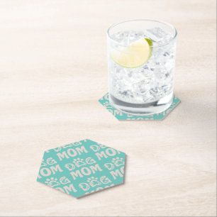 Dog Mom Paper Coaster