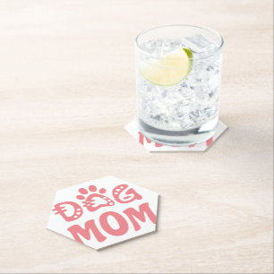 Dog Mom Paper Coaster