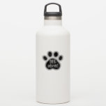 Dog Mom Paw 3" x 3" Custom-Cut Vinyl Stickers<br><div class="desc">Dog Mom Paw Sticker - super cute sticker to show your love for being a dog mom :-) Perfect for water bottles or anywhere you want to think of your dog.</div>
