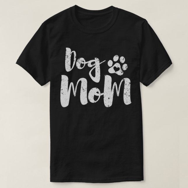 Dog Mom Paw Gift fresh  T-Shirt (Design Front)