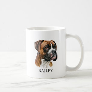 Dog mom personalized with picture and name Mug