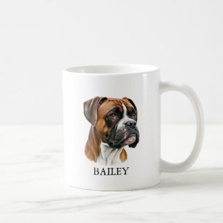 Dog mom personalized with picture and name Mug