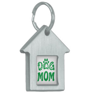 Dog Mom Pet ID Tag