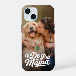 Dog Mom Pet Photo iPhone 15 Case