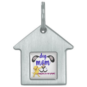 Dog Mom Pet Tag – “Forever in My Heart” Cat & Dog