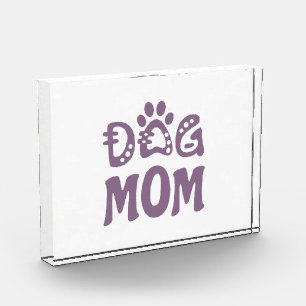 Dog Mom Photo Block