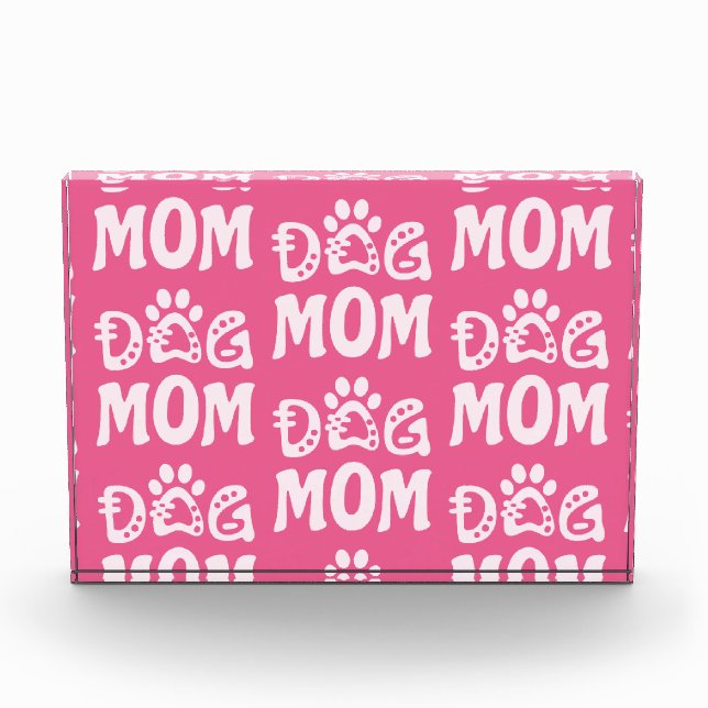 Dog Mom Photo Block (Front)