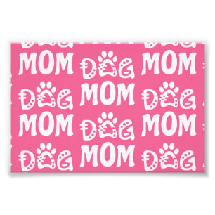 Dog Mom Photo Print