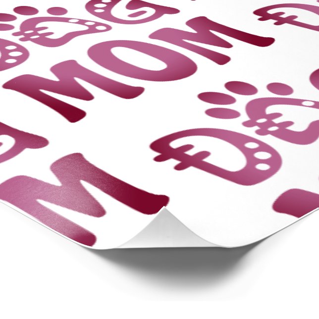 Dog Mom Poster (Corner)