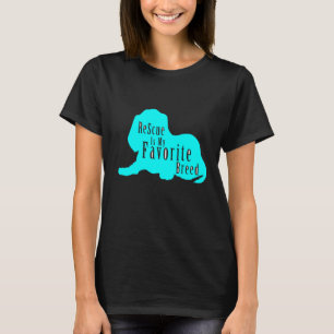Dog Mom Rescued Animals Animal Rescue Save Dog 2 T-Shirt