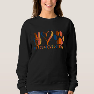 Dog Mom Rescued Animals Animal Rescue Save Dog 5 Sweatshirt