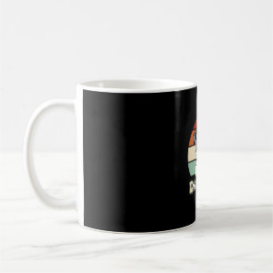 Dog Mom Retro Bulldog Vector Coffee Mug