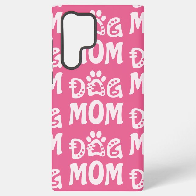 Dog Mom Samsung Galaxy S22 Ultra Case (Back)