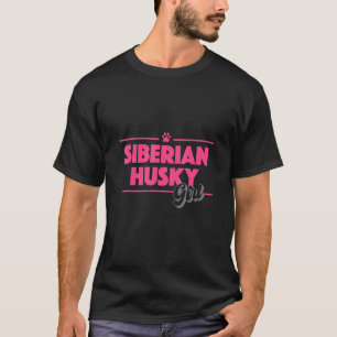 Dog Mom Siberian Husky Girl T-Shirt