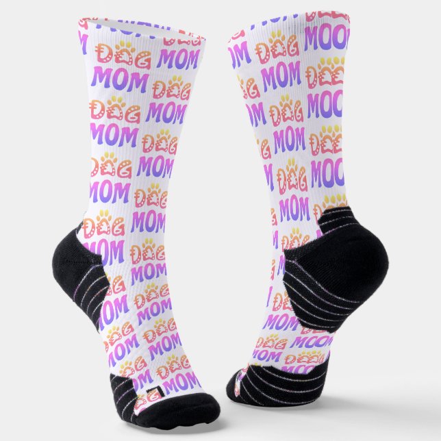Dog Mom Socks (Angled)