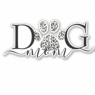 Dog Mom Sticker