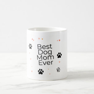 Dog Mom Surrounded by Love & Paws Mug Dog Mug
