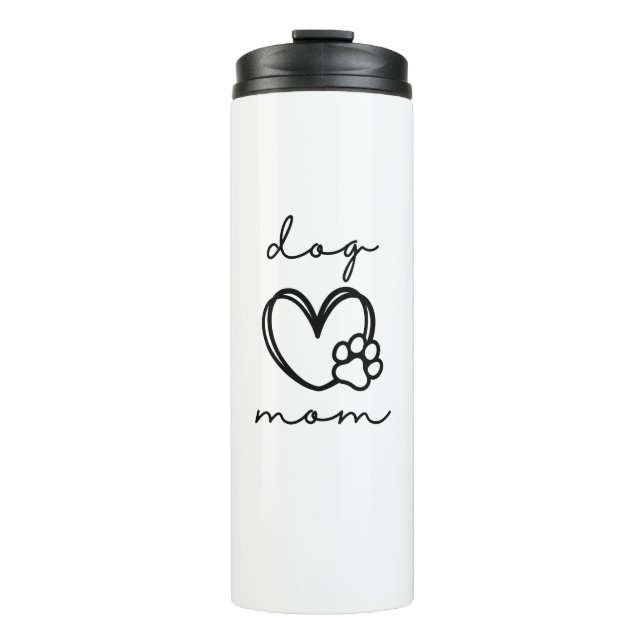DOG MOM THERMAL TUMBLER (Front)