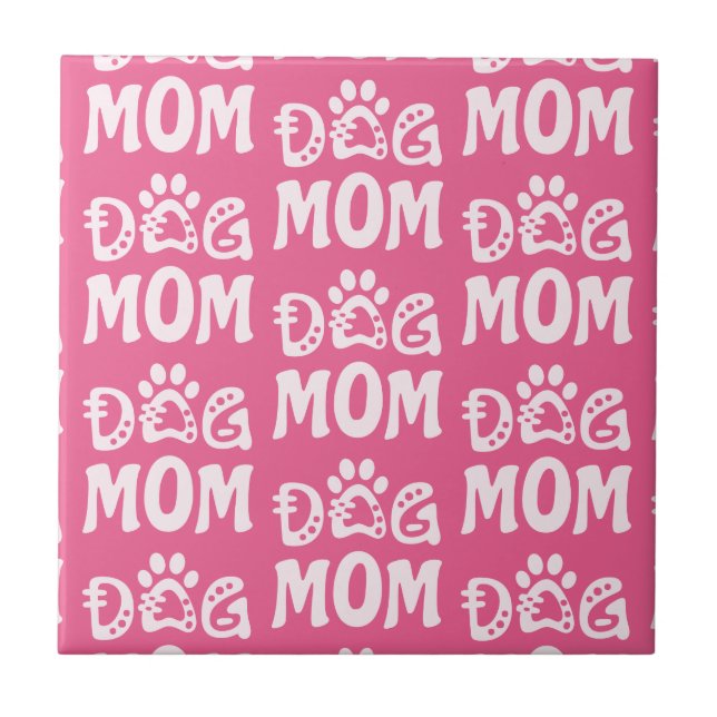 Dog Mom Tile (Front)