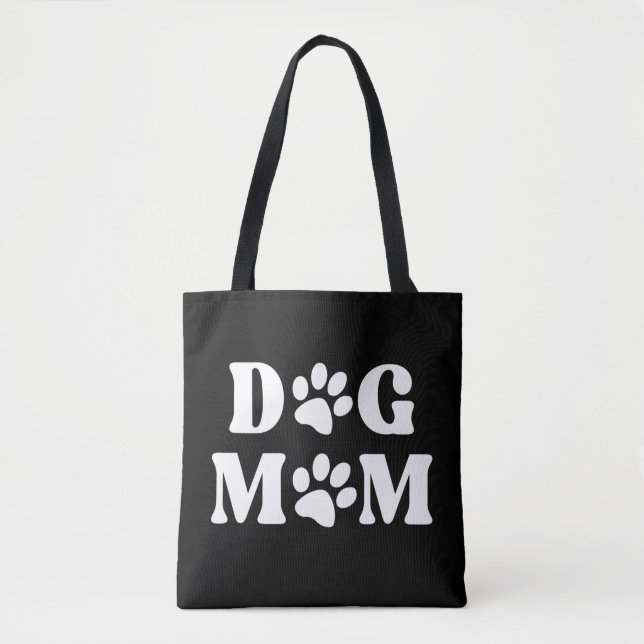 Dog mom  tote bag (Front)