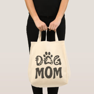Dog Mom Tote Bag